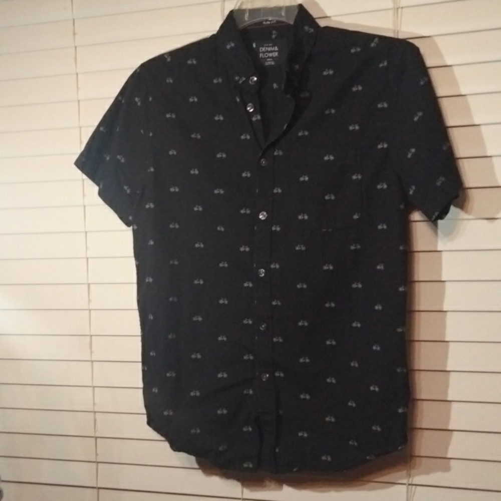 Denim&Flower boys small slim fit Shirt